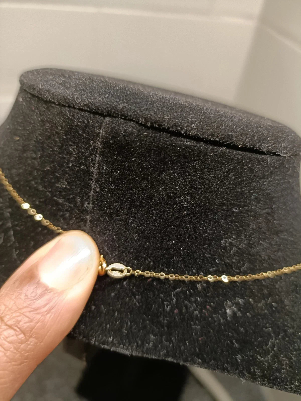 18ct Solid Gold Necklace + 24ct Solid Gold Heart Pendant 2